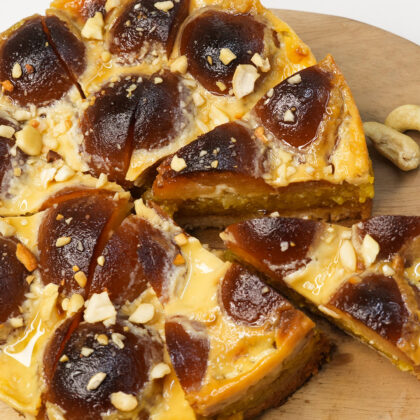 Baked Jamun Cake Slice