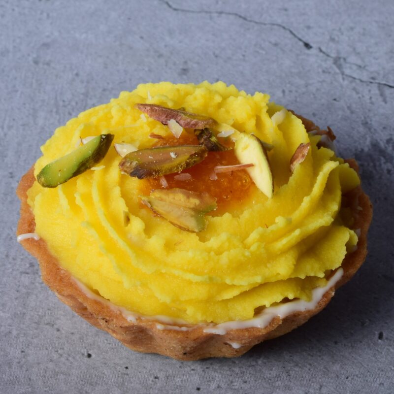 Mango Tart Sandesh